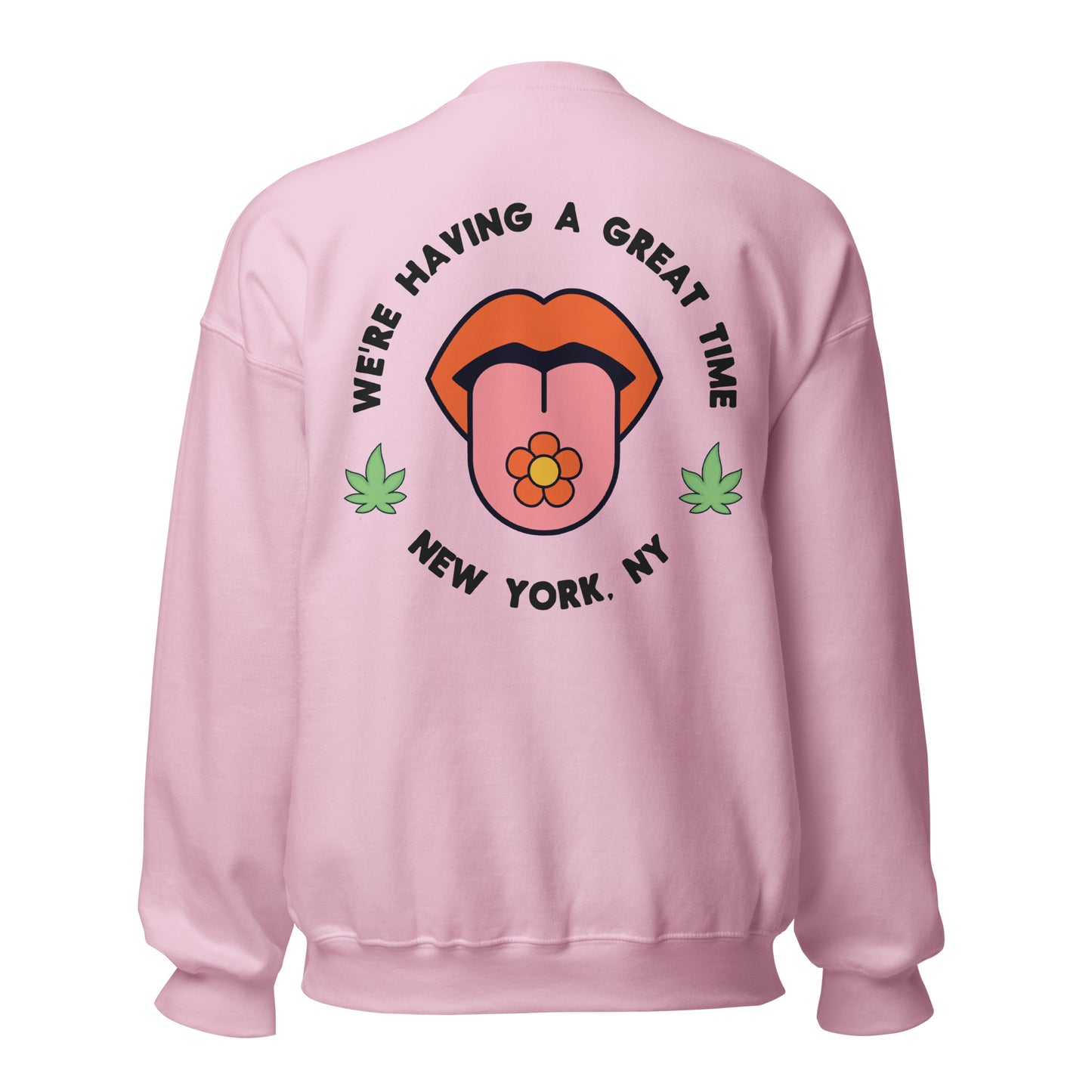 Great Time Lips Crewneck