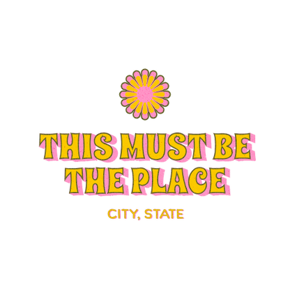 This Must Be the Place Tee