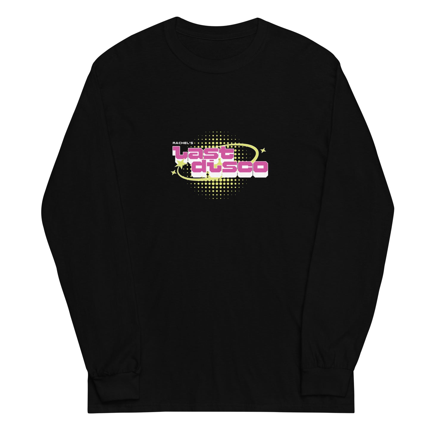 Last Disco Y2K Pixel Long Sleeve Shirt