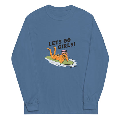 Let's Go Surfer Girl Long Sleeve Shirt