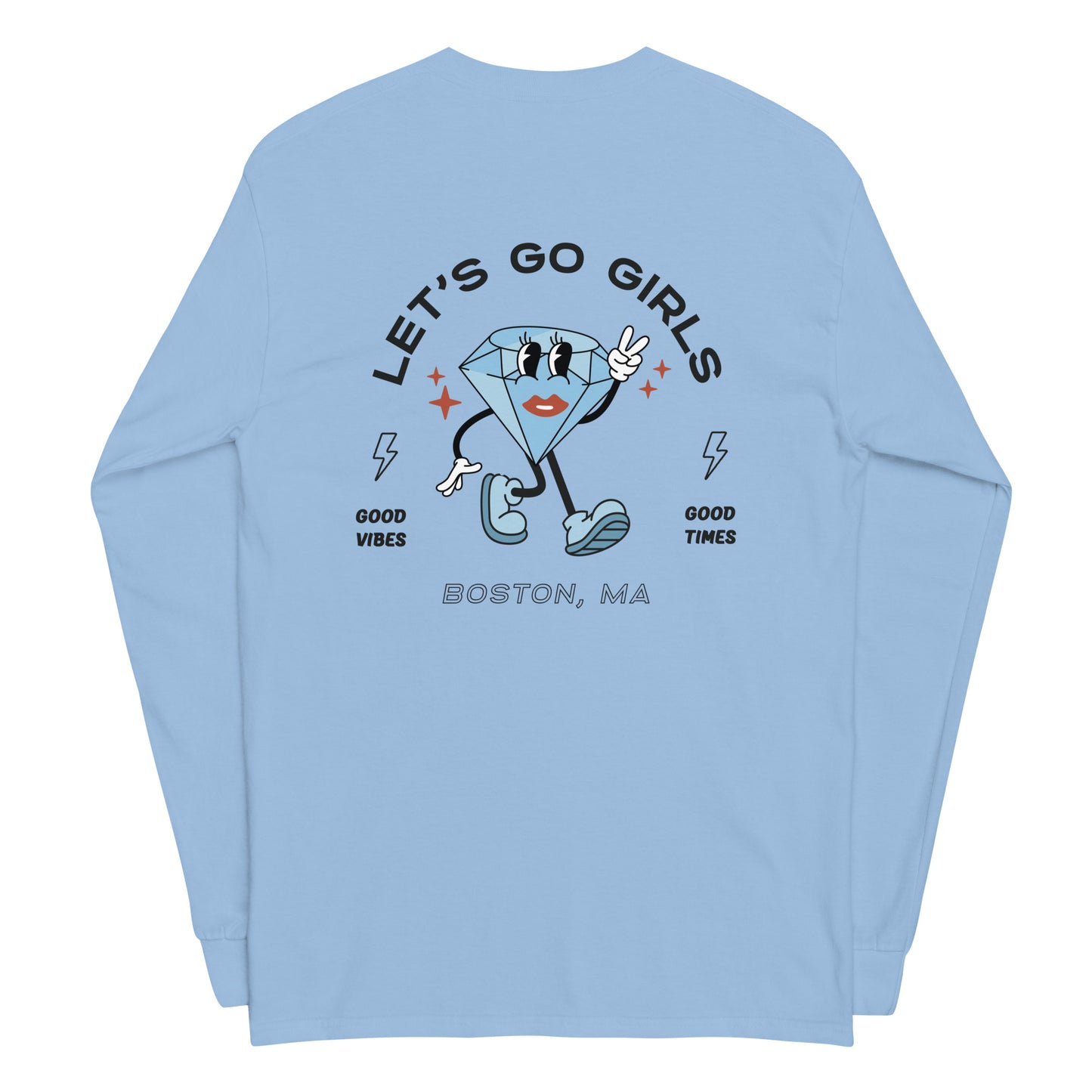 Let's Go Girls Ring Mascot Long Sleeve Shirt