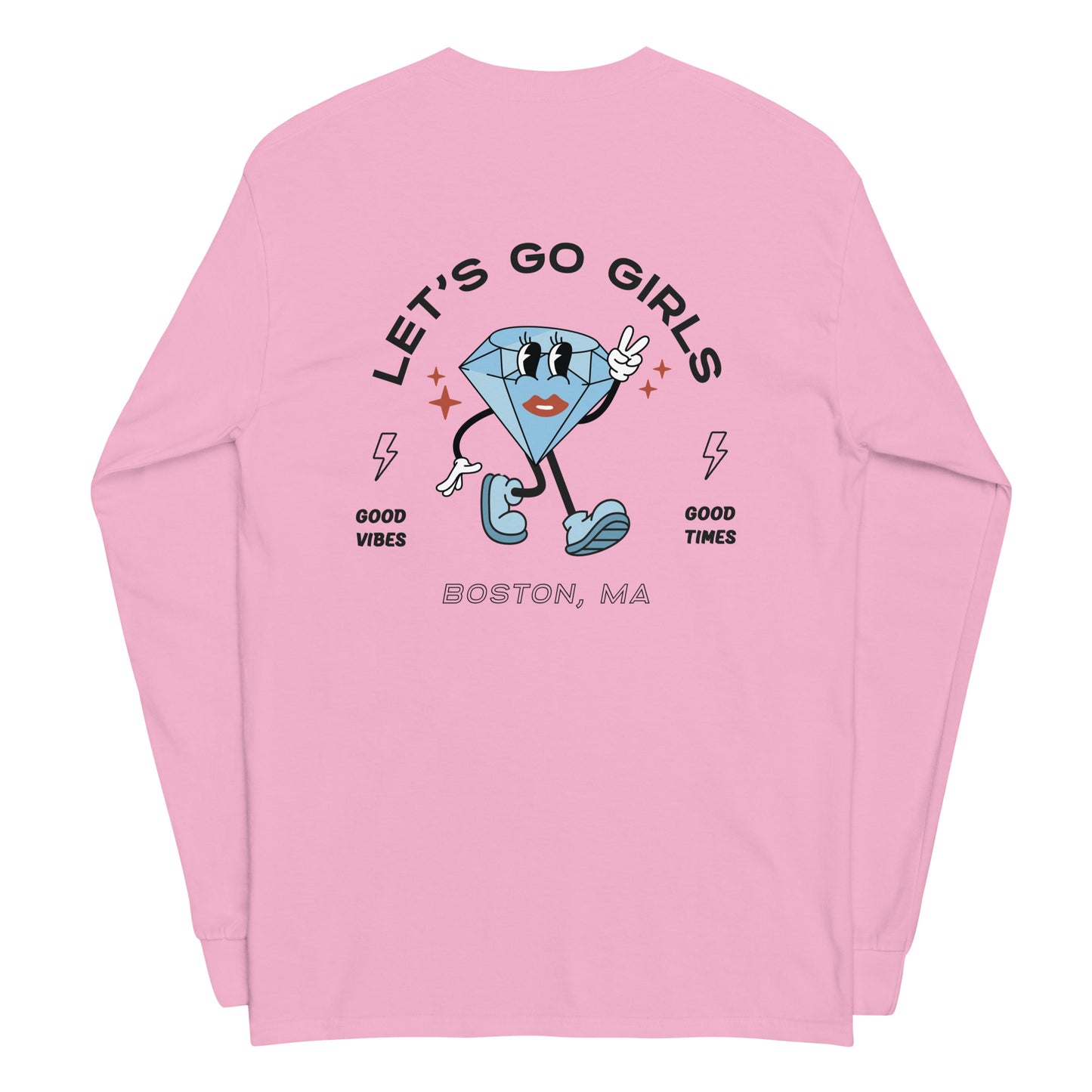 Let's Go Girls Ring Mascot Long Sleeve Shirt