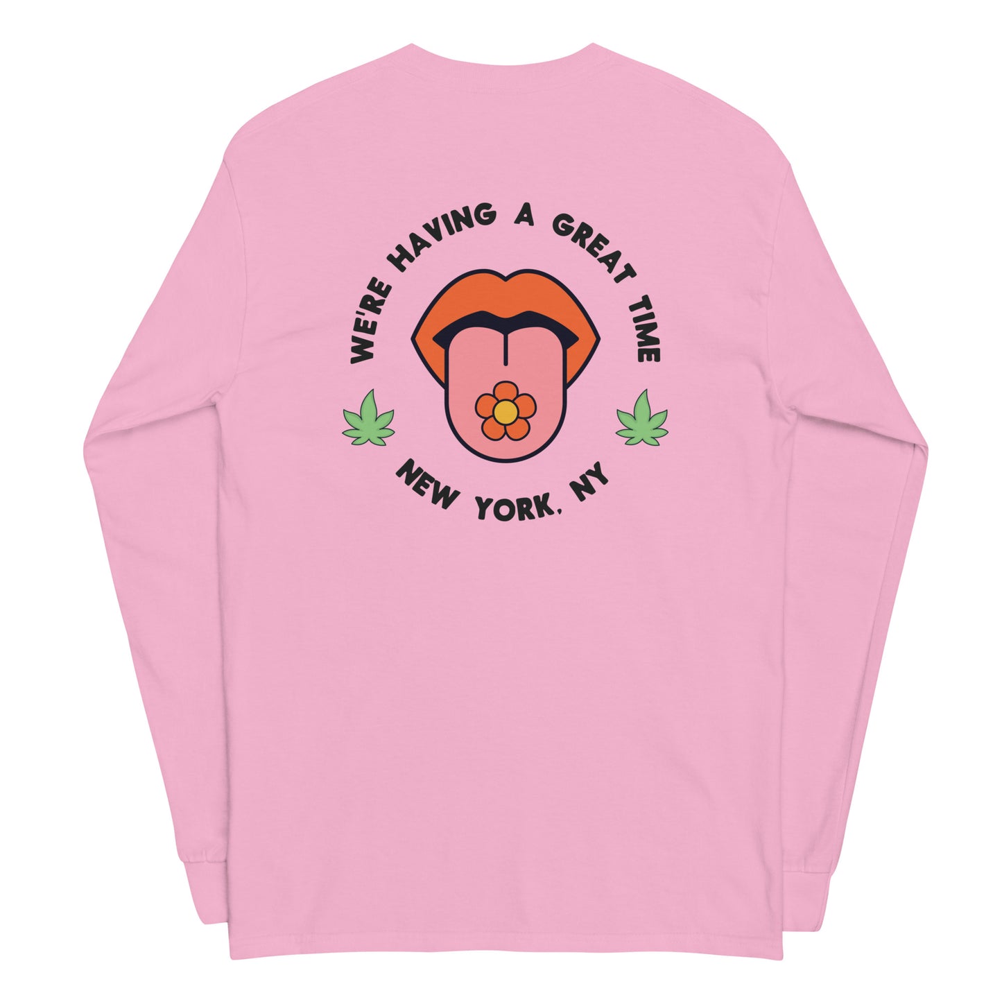 Great Time Lips Long Sleeve Shirt