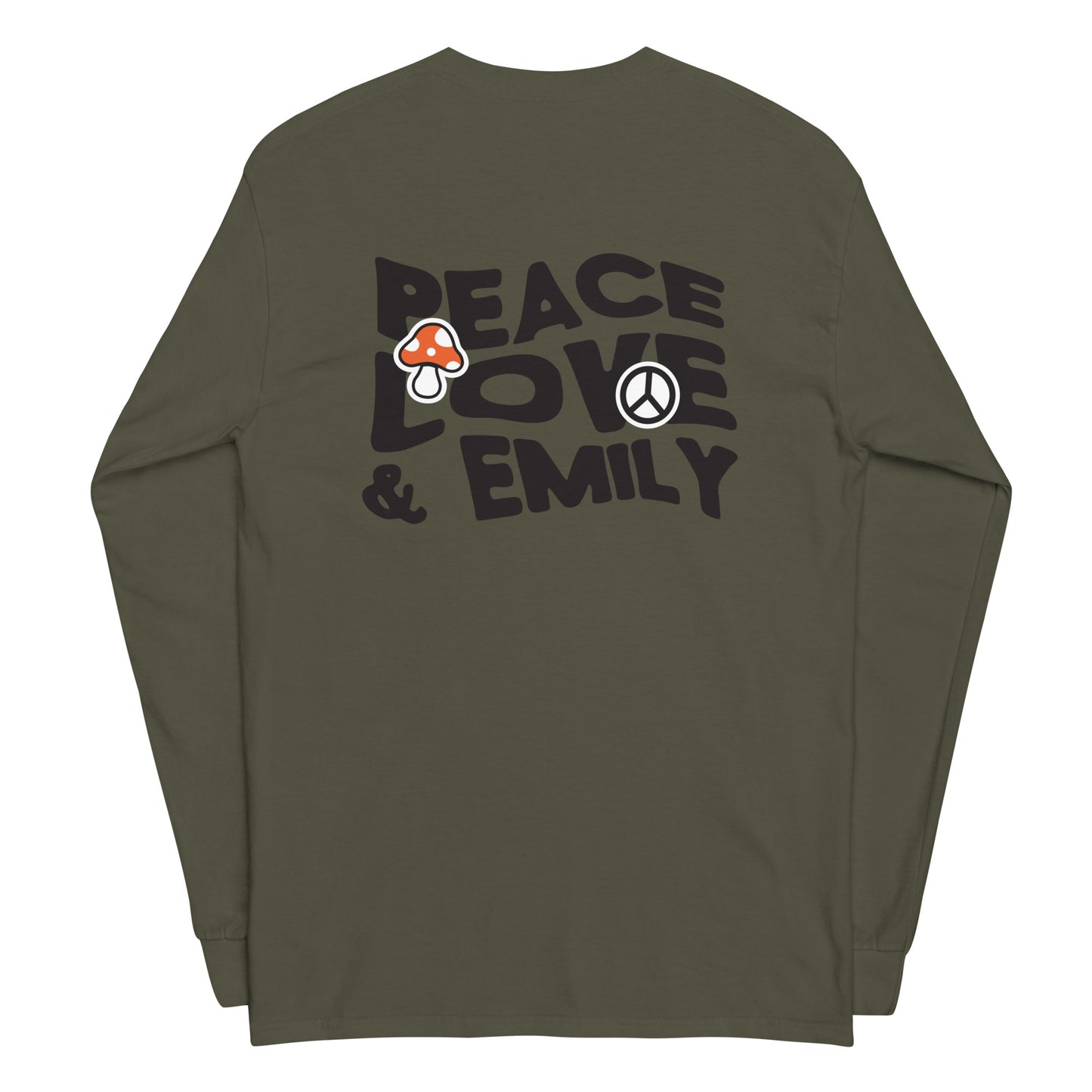 Peace & Love Shroom Long Sleeve Shirt