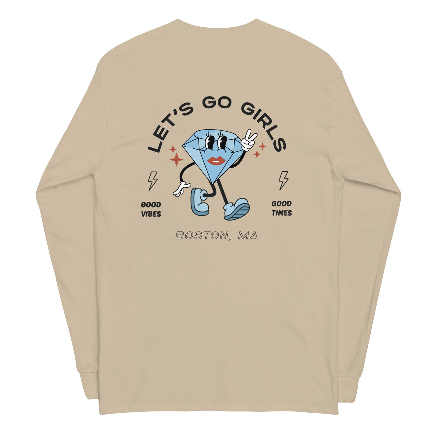 Let's Go Girls Ring Mascot Long Sleeve Shirt