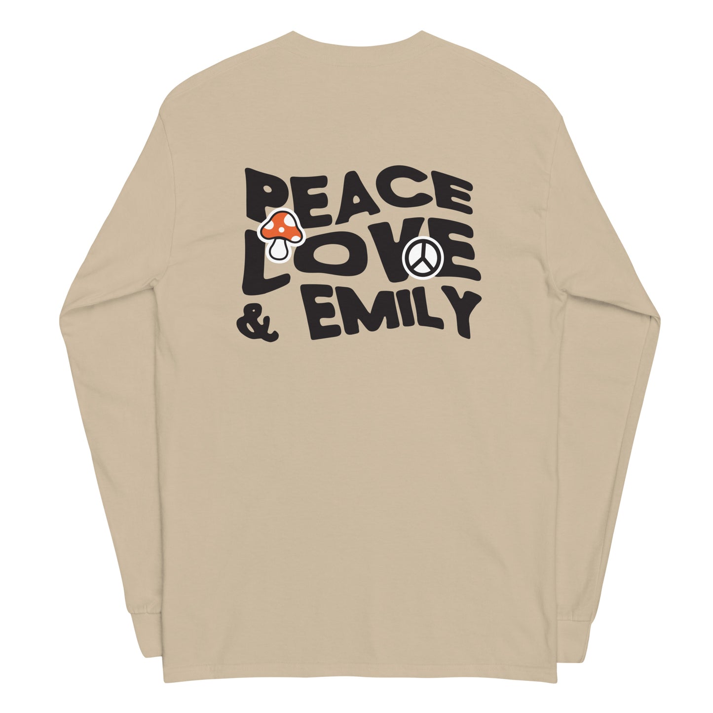 Peace & Love Shroom Long Sleeve Shirt