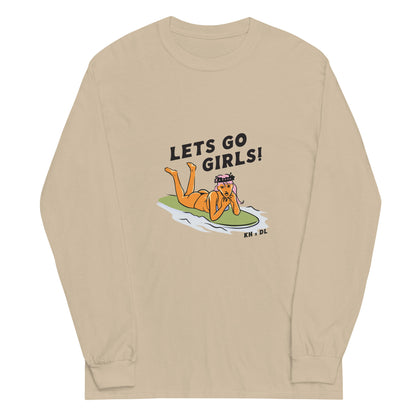 Let's Go Surfer Girl Long Sleeve Shirt