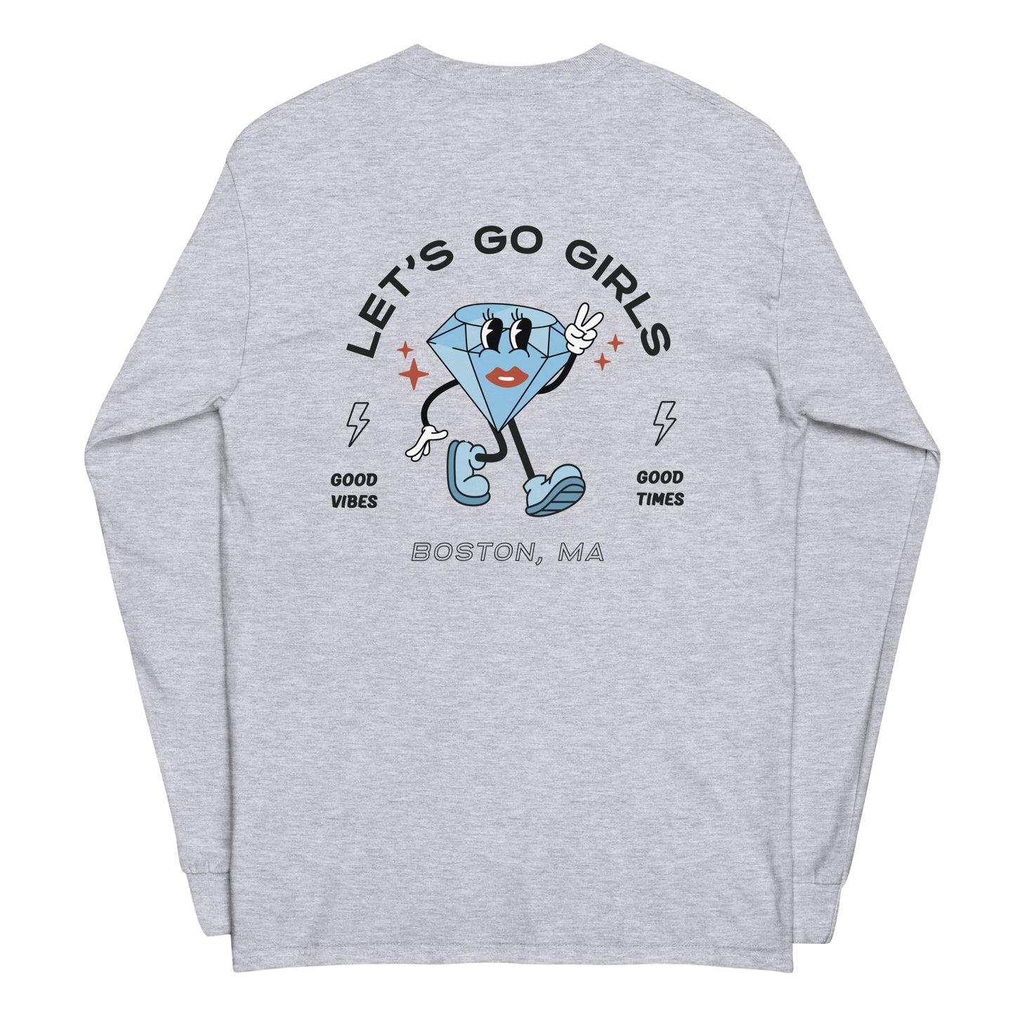 Let's Go Girls Ring Mascot Long Sleeve Shirt