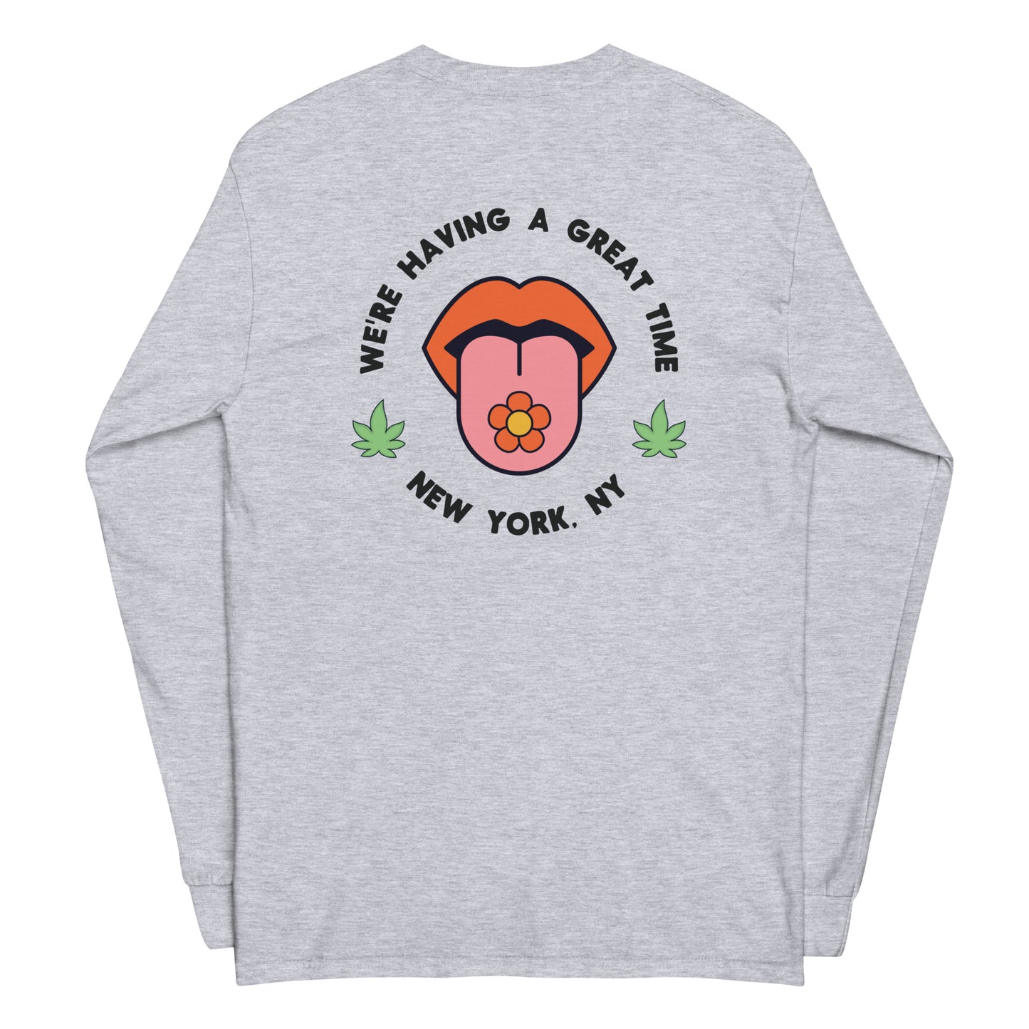 Great Time Lips Long Sleeve Shirt