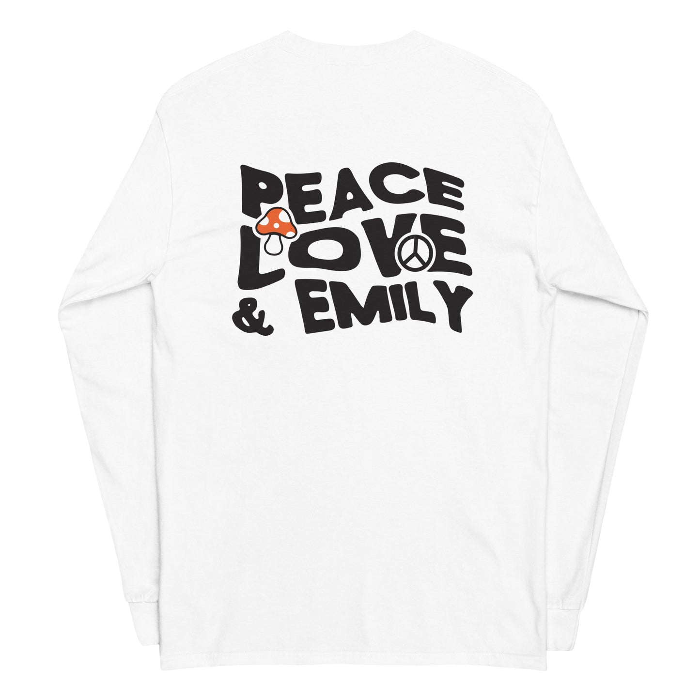 Peace & Love Shroom Long Sleeve Shirt