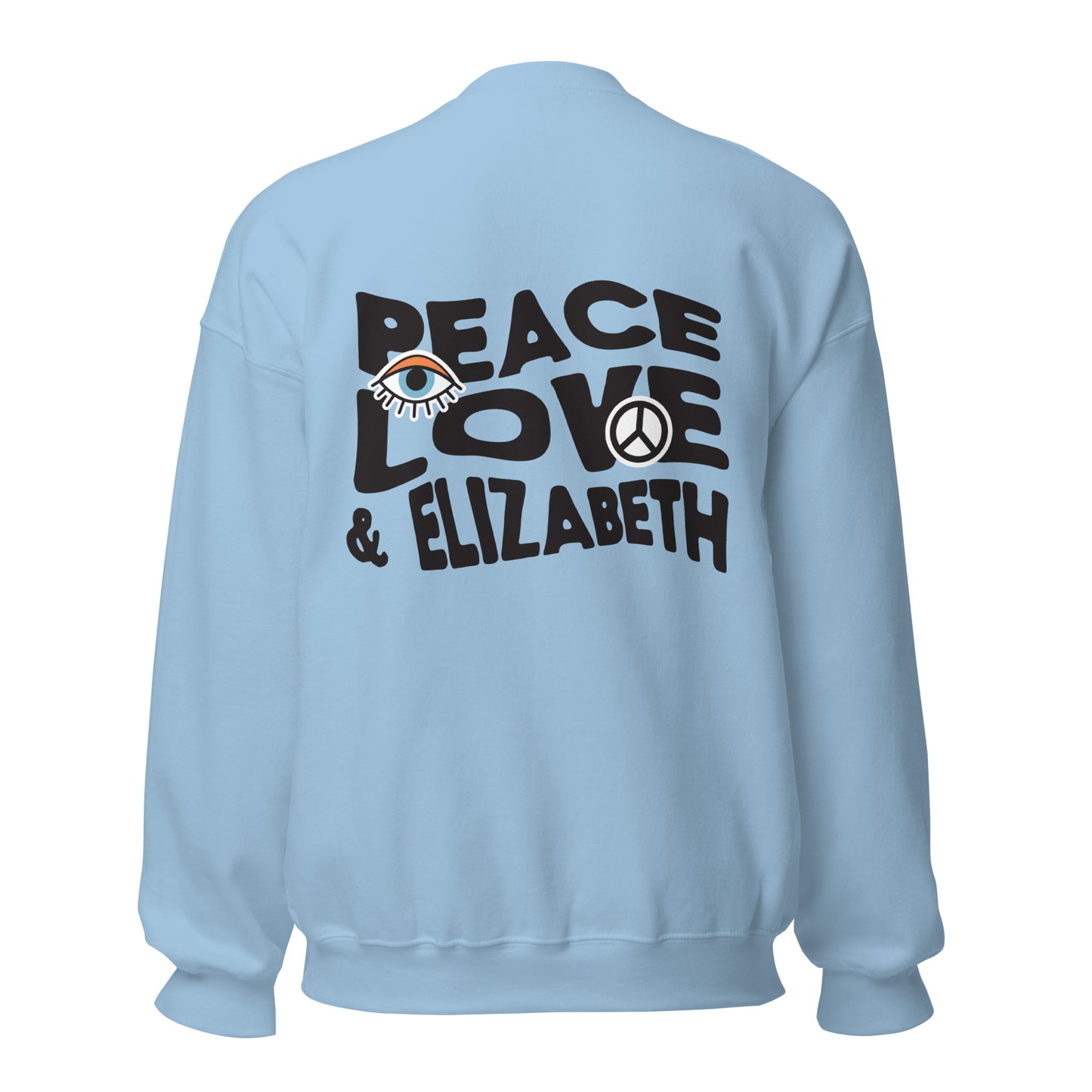 Peace & Love Wink Crewneck