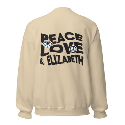 Peace & Love Wink Crewneck