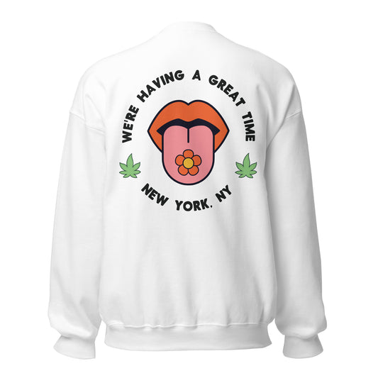 Great Time Lips Crewneck