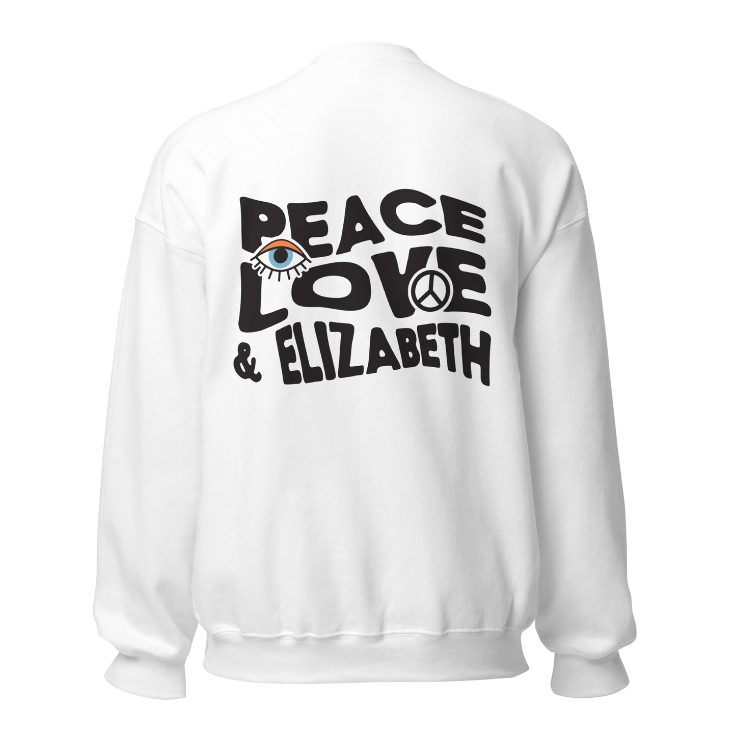 Peace & Love Wink Crewneck