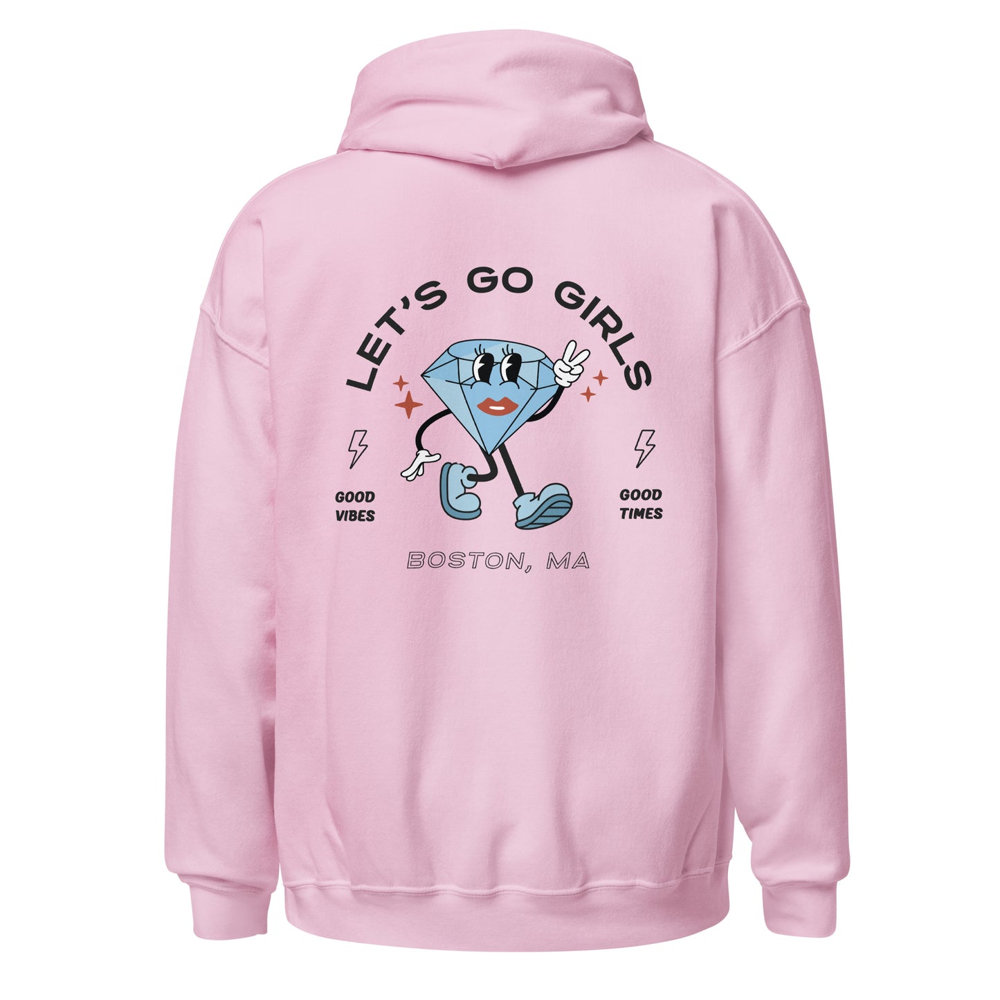 Let's Go Girls Ring Mascot Hoodie