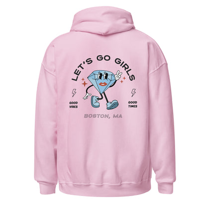 Let's Go Girls Ring Mascot Hoodie