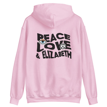 Peace & Love Wink Hoodie