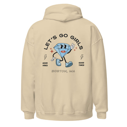 Let's Go Girls Ring Mascot Hoodie