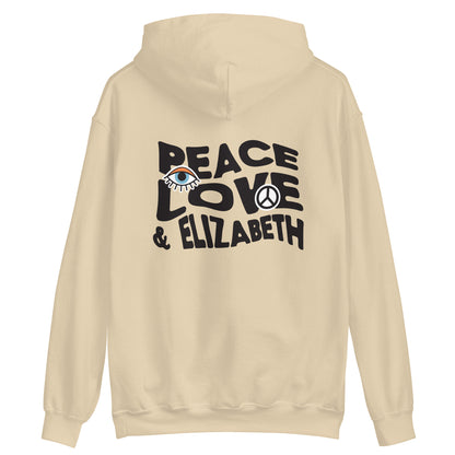 Peace & Love Wink Hoodie