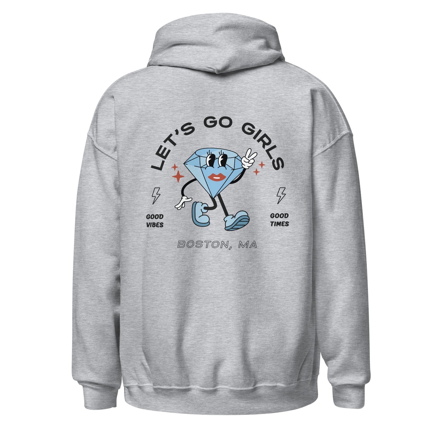 Let's Go Girls Ring Mascot Hoodie