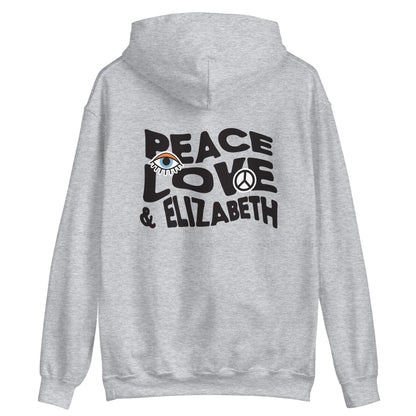 Peace & Love Wink Hoodie