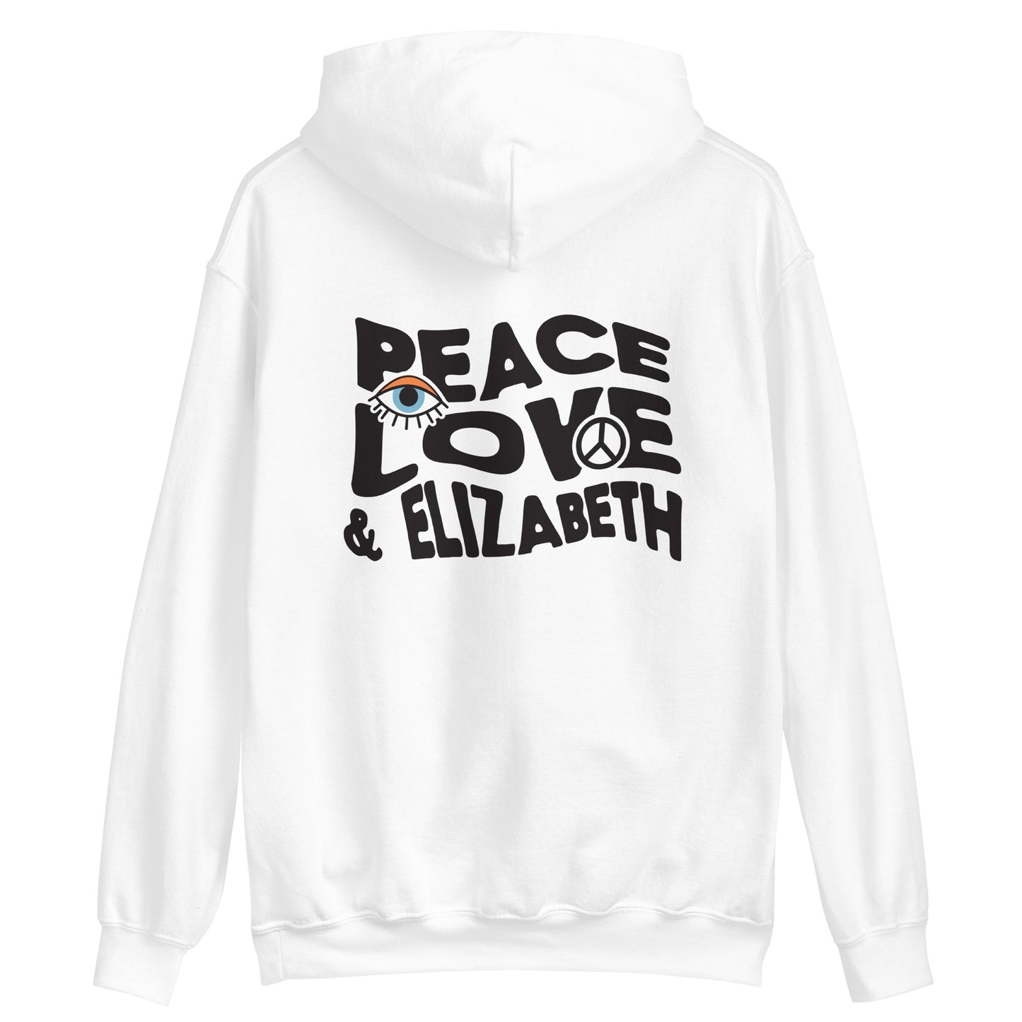 Peace & Love Wink Hoodie