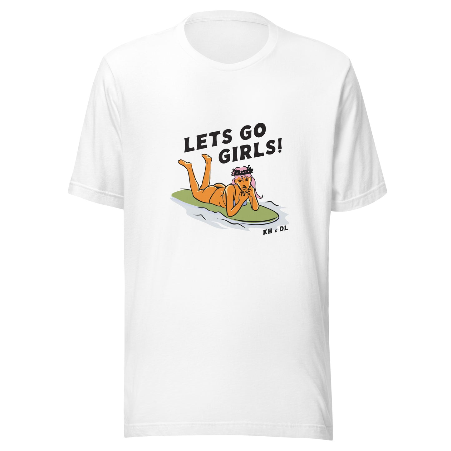 Let's Go Surfer Girl Tee